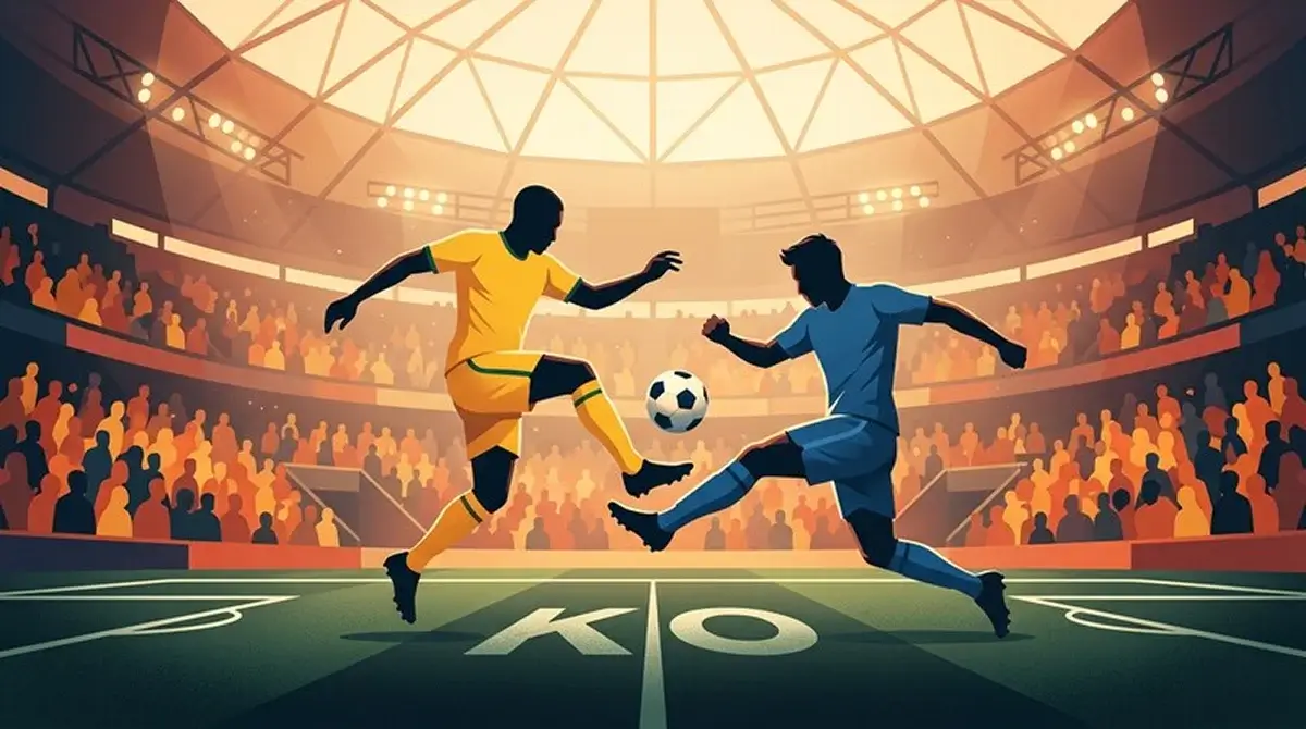 Brasilía og Japan mætast í 32-liða úrslitum HM 2026 í Houston — táknræn mynd