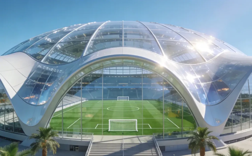 SoFi Stadium í Inglewood, Los Angeles — dýrasti og glæsilegasti völlur HM 2026